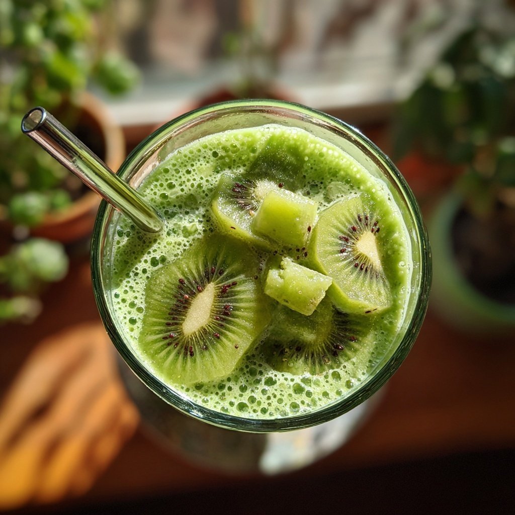 Süßer Kiwi Smoothie