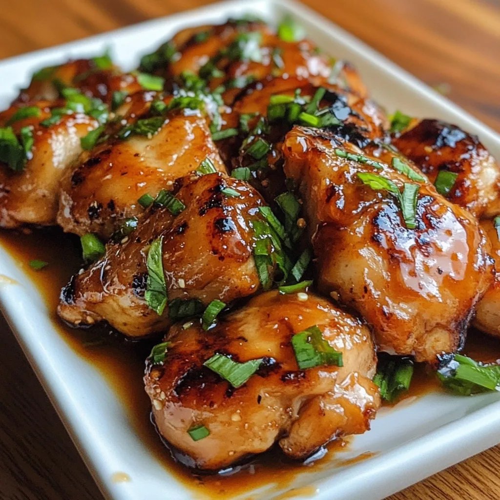 Honig Knoblauch Hähnchen