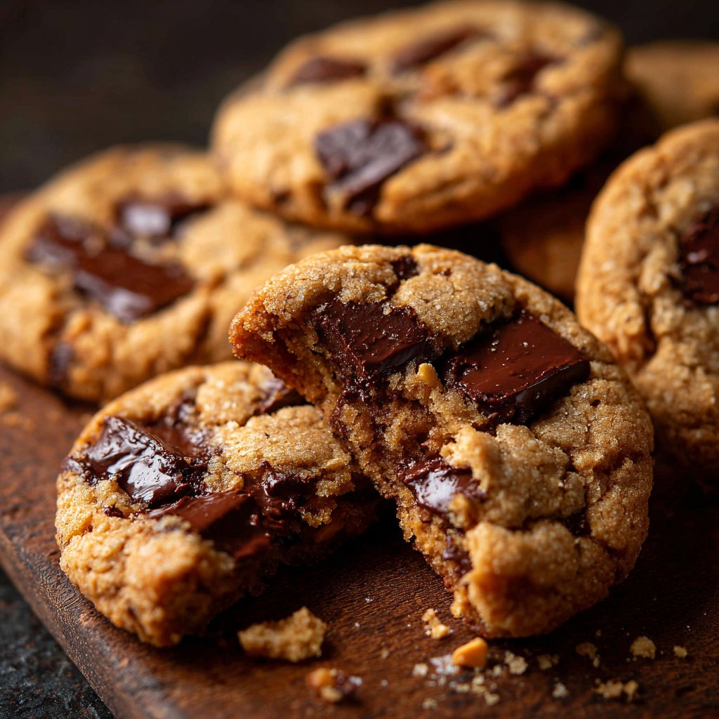 Erdnussbutter-Schokoladen-Frühlingskekse
