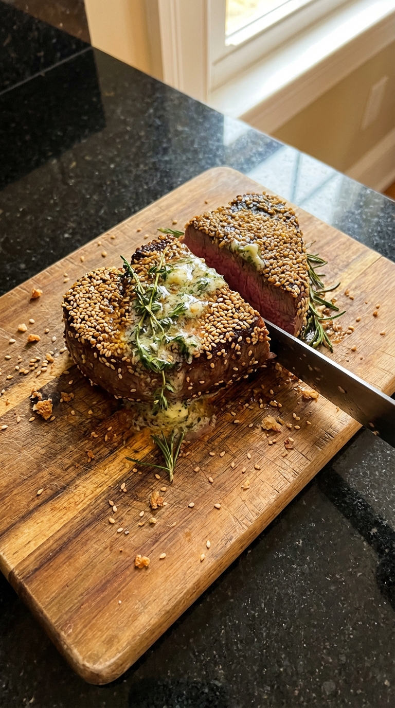 Sesam Krusten Filet Mignon​