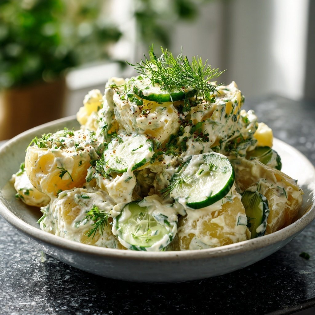 Silvester Kartoffelsalat ohne Mayo