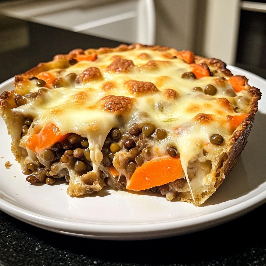 Linsen-Gemüse-Auflauf