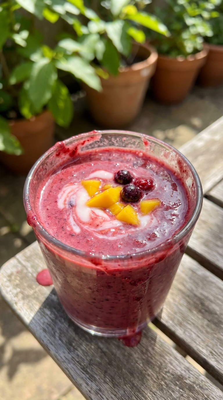 Schneller Obst Smoothie