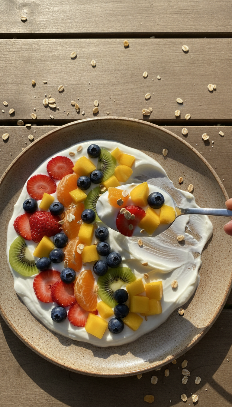 Fruchtige Joghurt Platte​