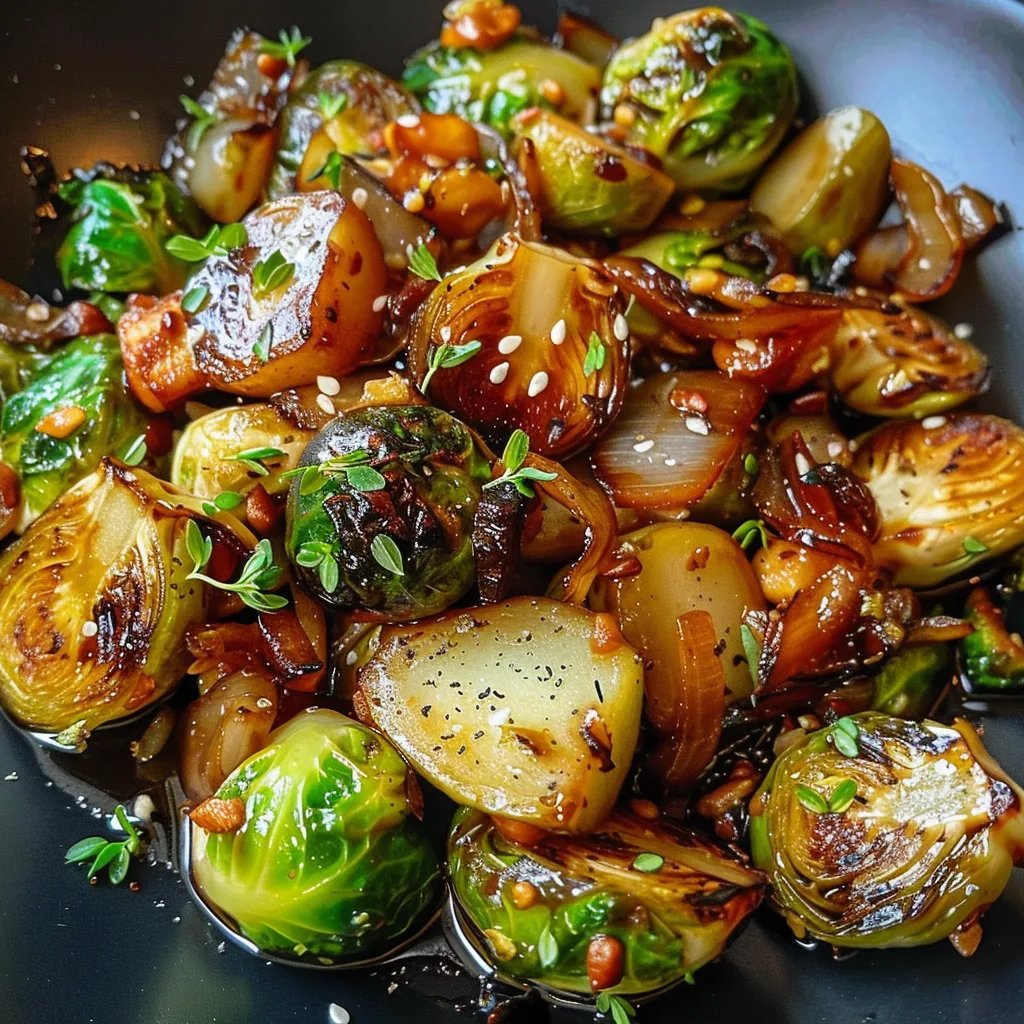 Rosenkohl Kartoffel Pfanne