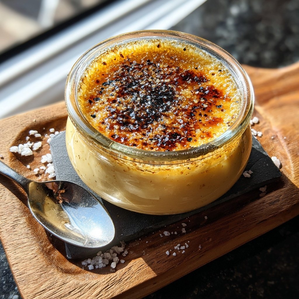 Einfache Vanille-Crème Brûlée