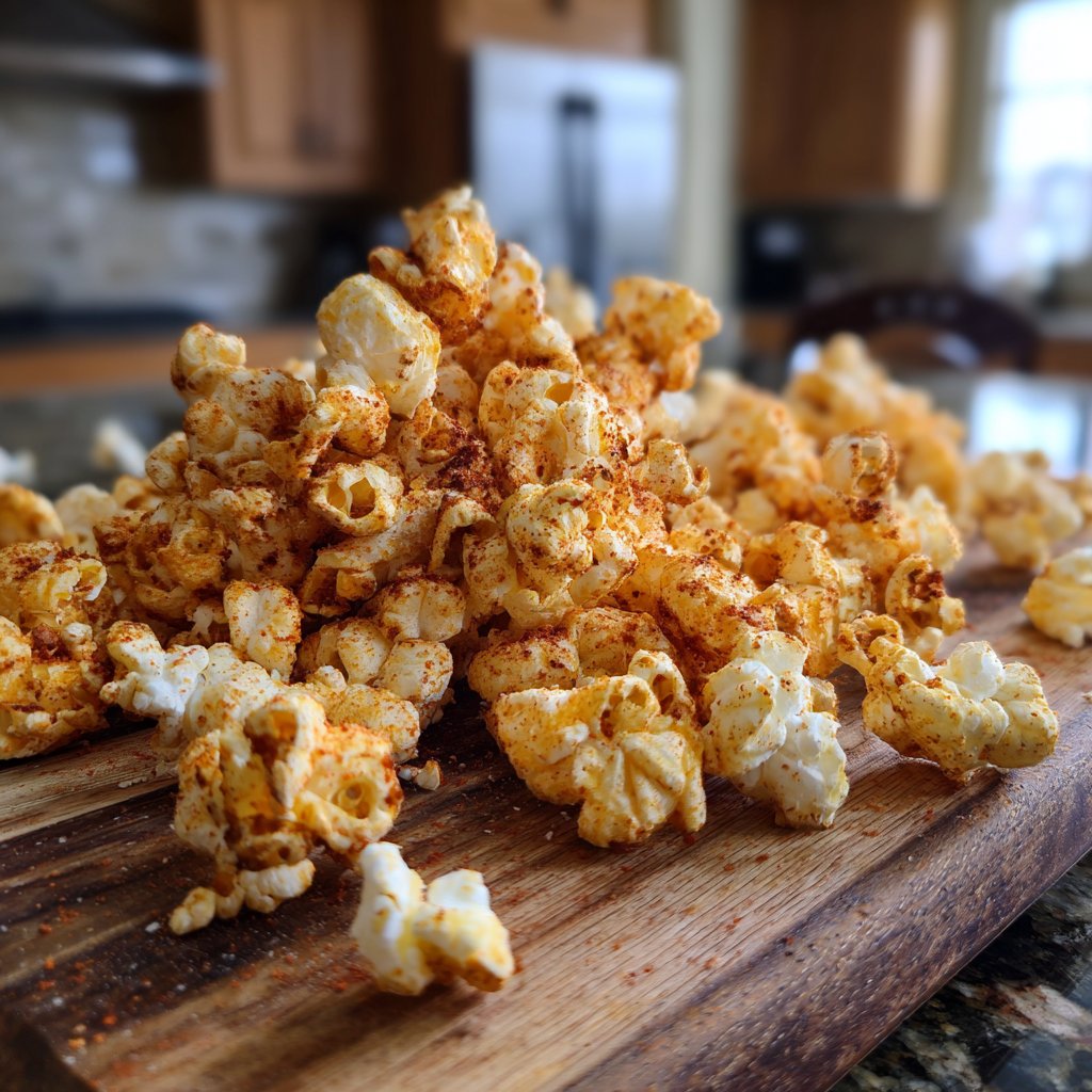 Herzhafter Popcorn-Snack