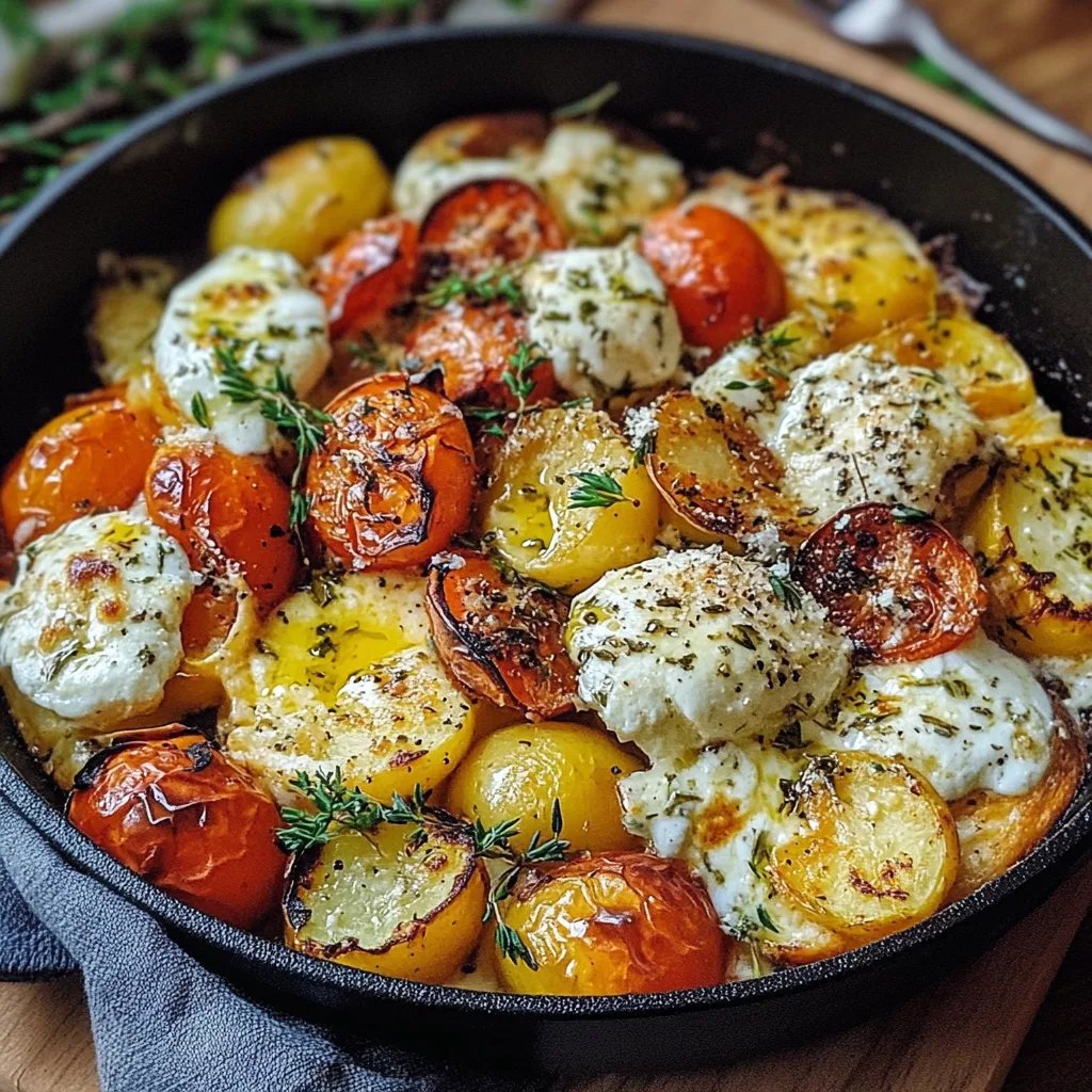 Feta Kartoffeln Ofengemüse