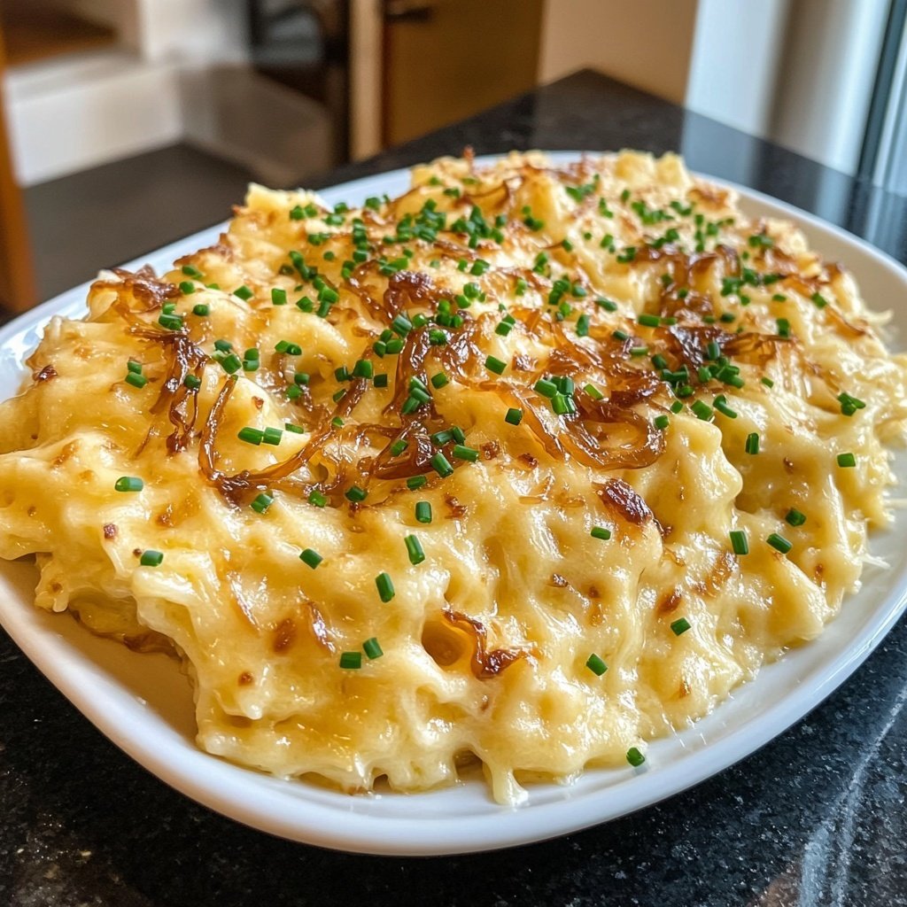 hausgemachte Käsespätzle