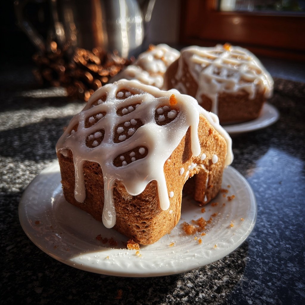 Lebkuchenhaus mit Königlicher Glasur