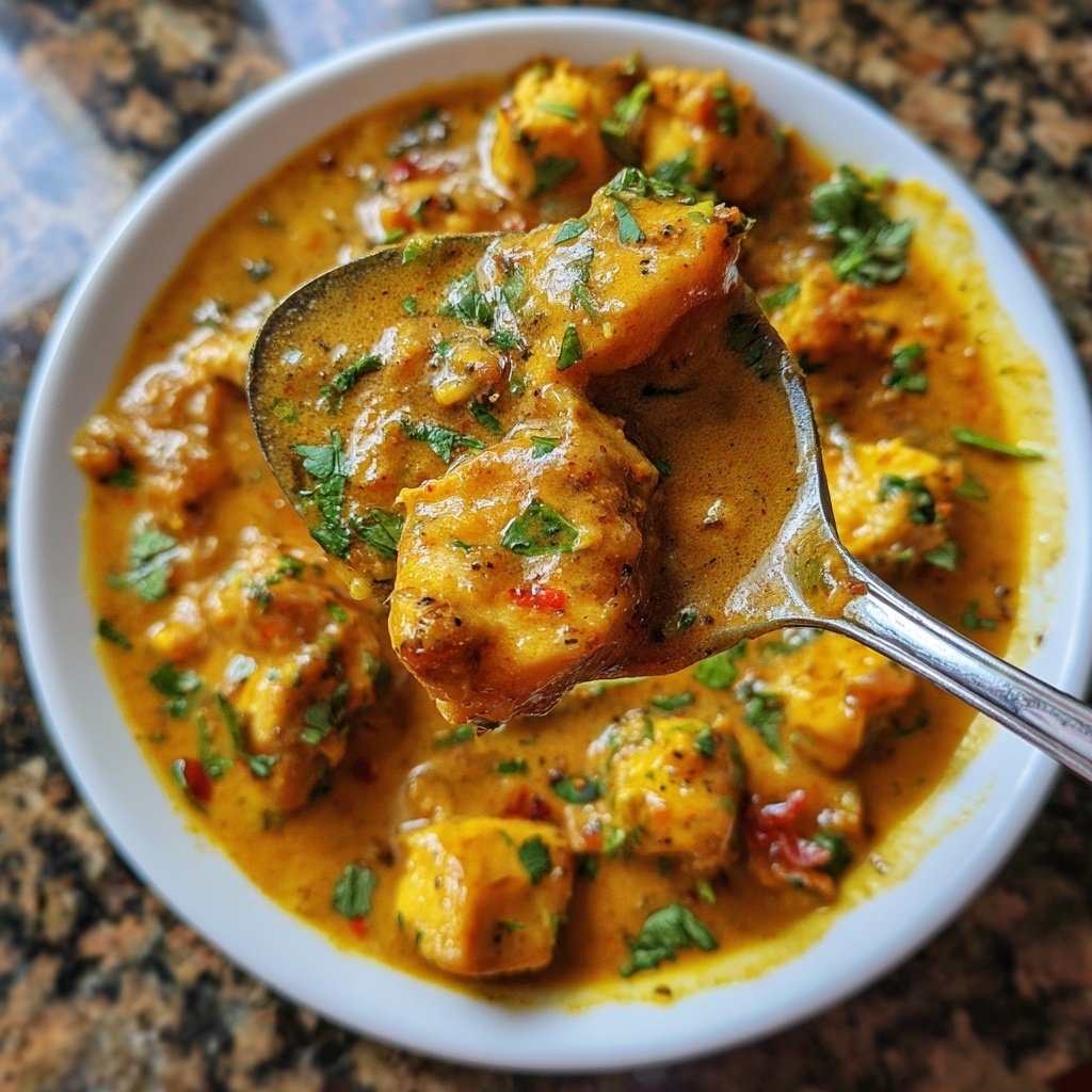 Cremiges Jamaika Kokos Curry