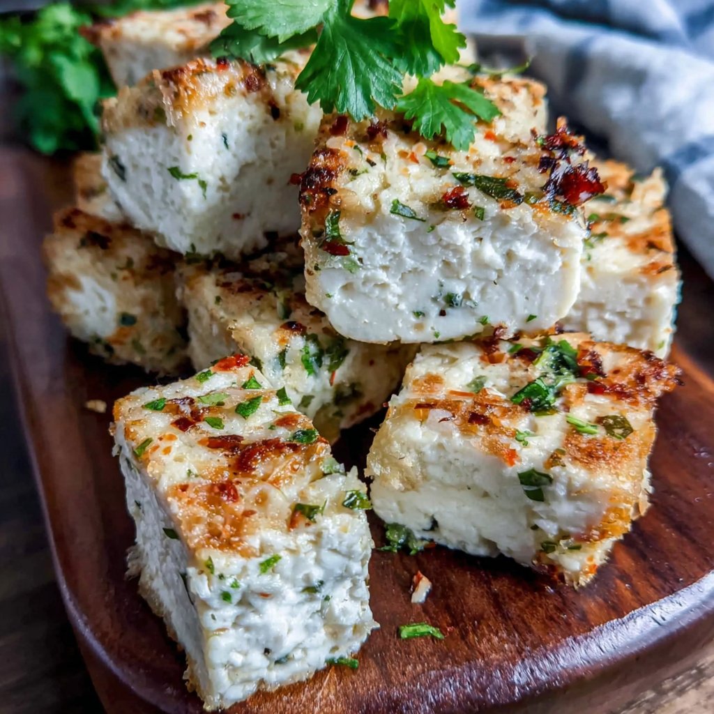 Kokos Limetten Tofu Häppchen