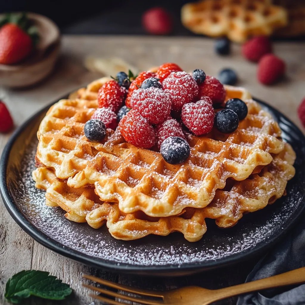 Waffel Rezept wie von Oma