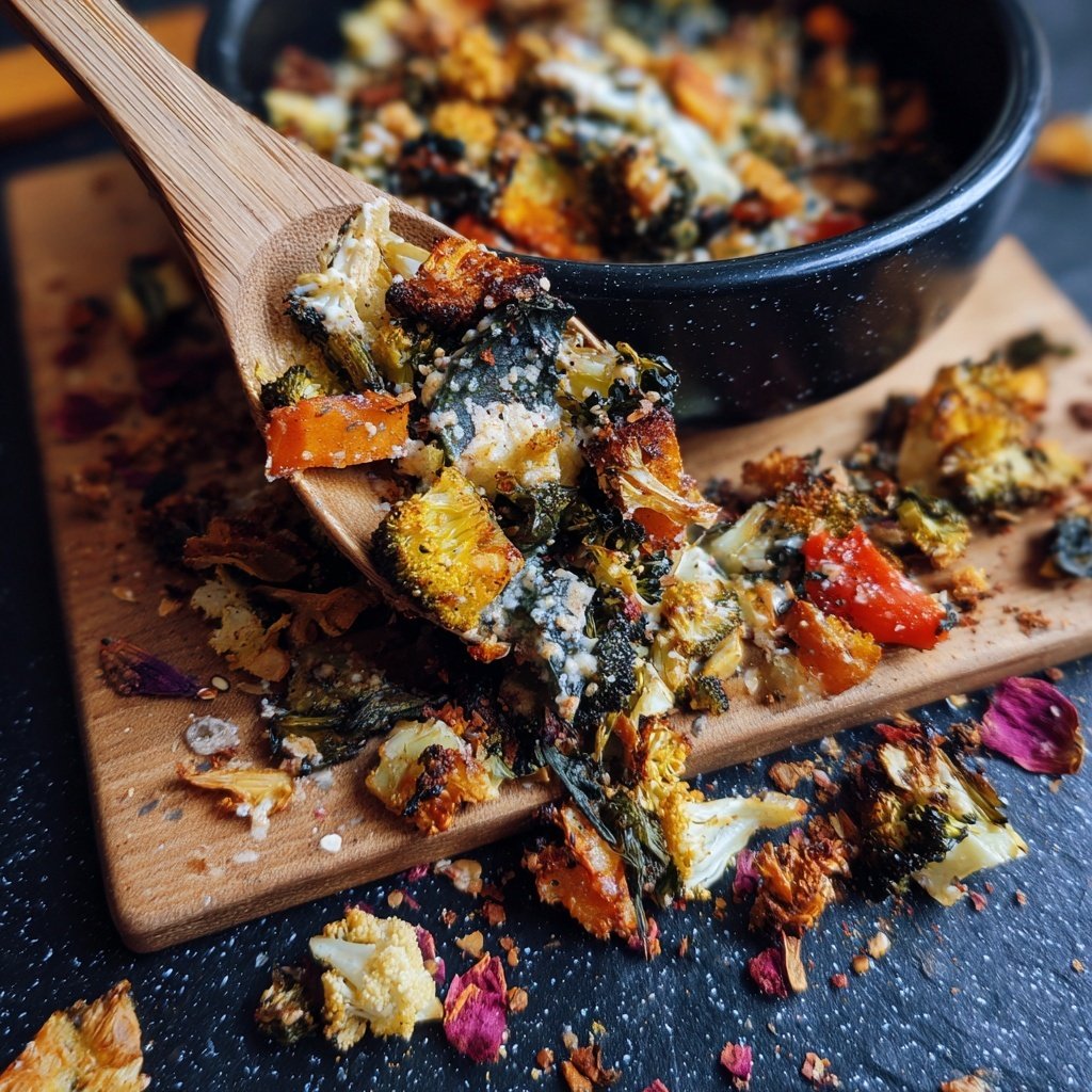 Gebratenes Gemüse Schüsseln Tahini Soße