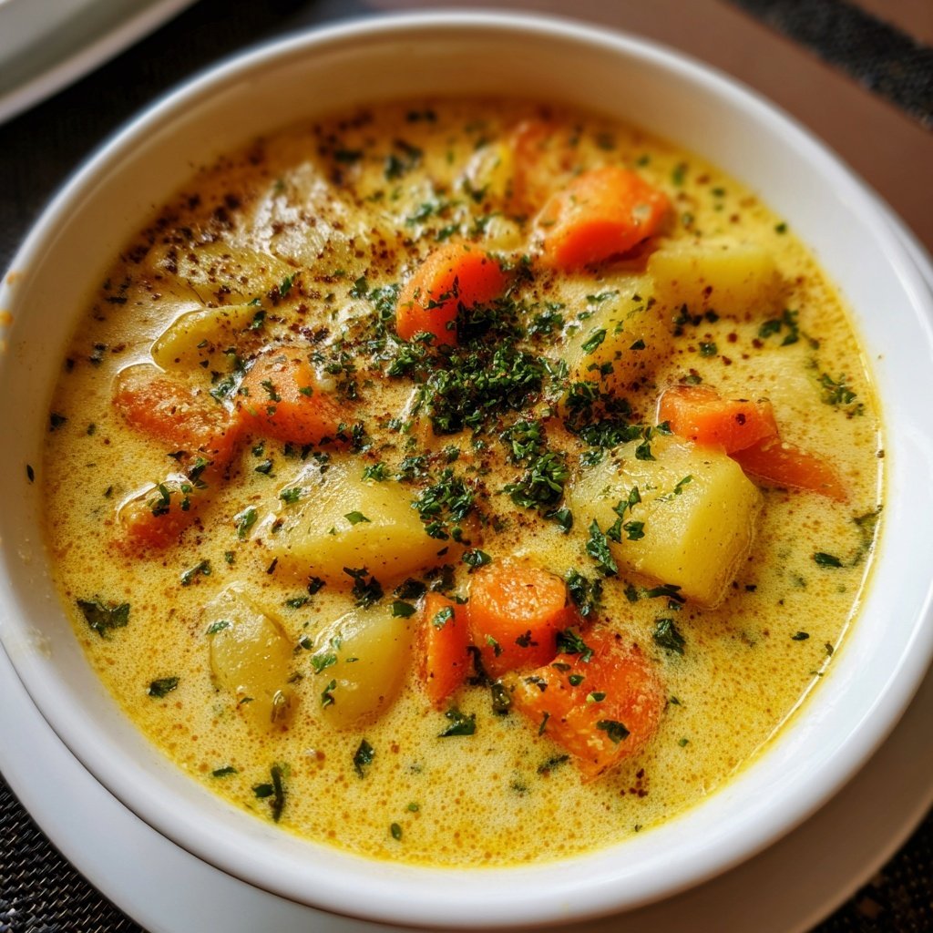 Karotten Kartoffeln Kohlsuppe schnell gemacht
